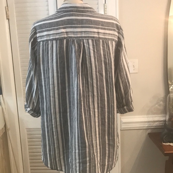 Ellen Tracey Linen Blouse - Picture 8 of 9